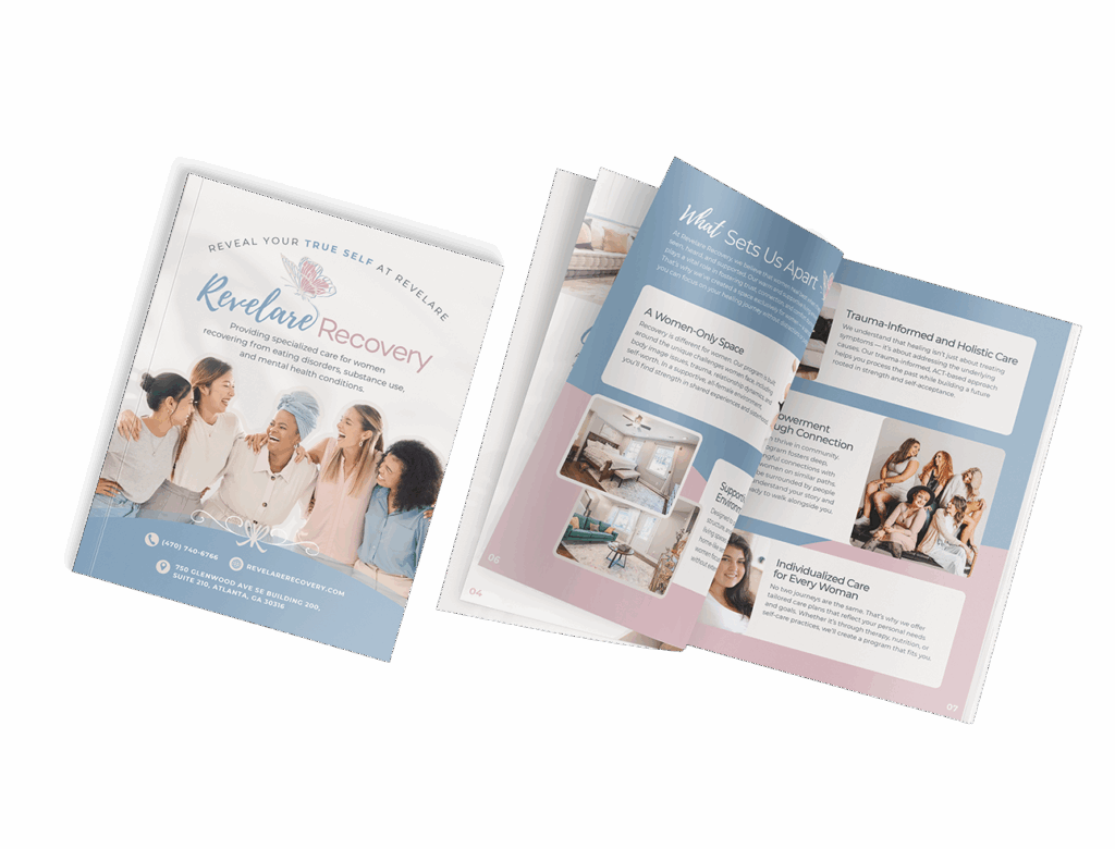 Revelare Recovery FlippingBook Mockup Web
